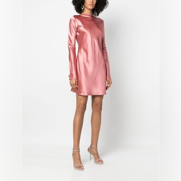 Cult Gaia Milla Open Back Mini Dress in Jaipur Size 6 NWT - Picture 4 of 8